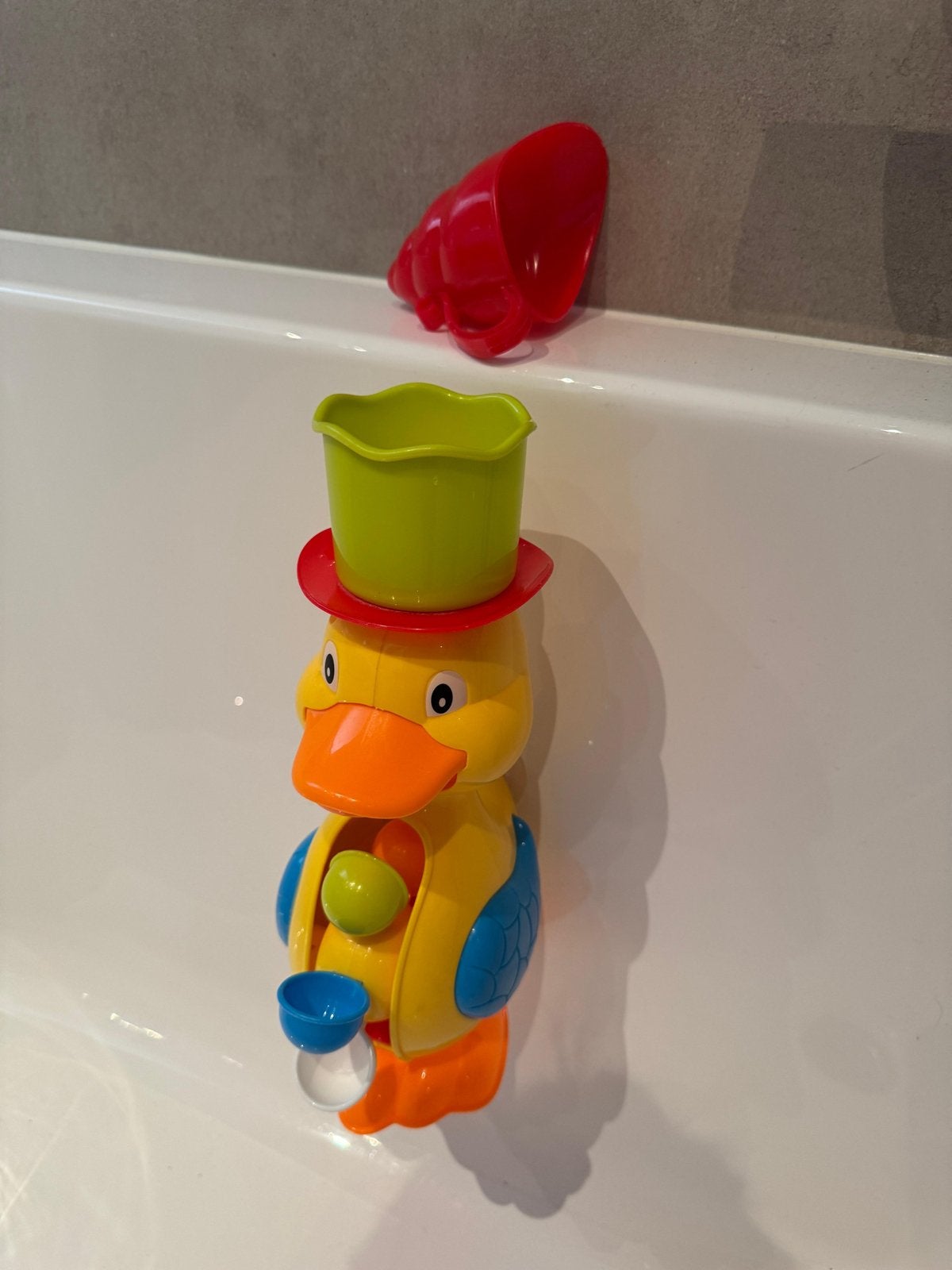 Leuk badeendje voor in bad, Ophalen of Verzenden, Zo goed als nieuw