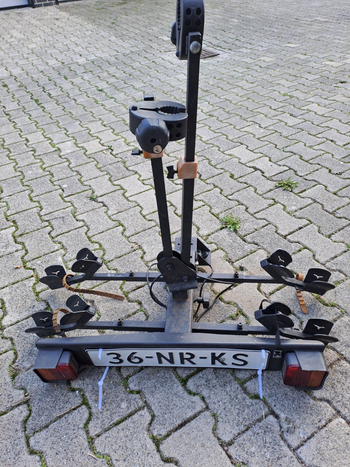 fietsendrager, Ophalen, 2 fietsen, Gebruikt