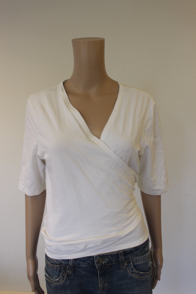 The Barn wit vestje maat XXL, The Barn, ., Wit, Maat 46/48 (XL) of groter
