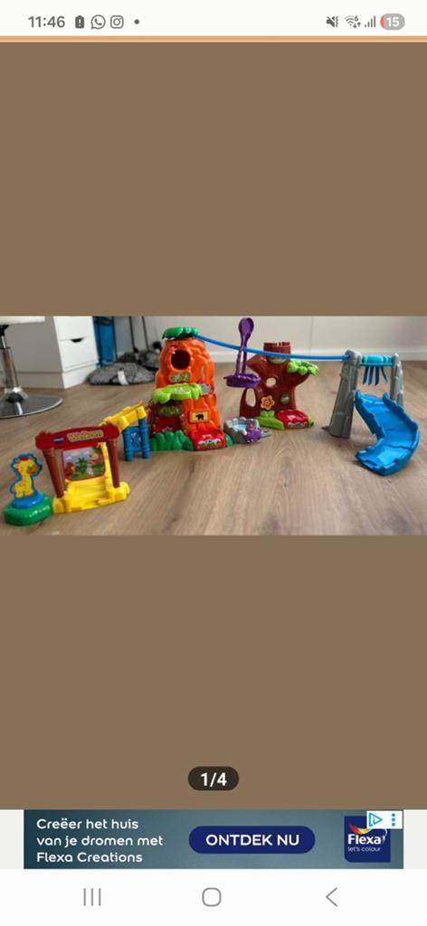 VTech Toet Toet Dieren en Auto's Speelset, Ophalen, Gebruikt, Jongen of Meisje