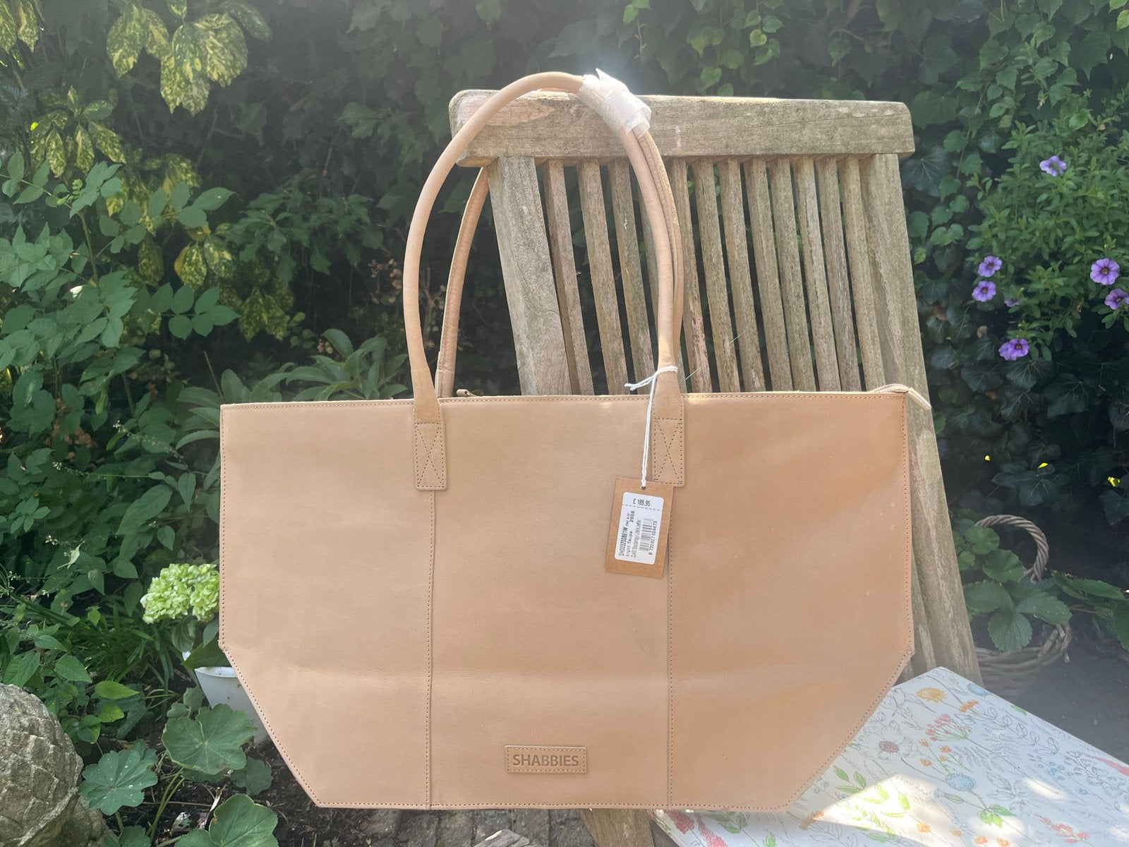 Shabbies Amsterdam Shopper - Nieuw met kaartje, Ophalen of Verzenden, Nieuw, Beige, Shopper
