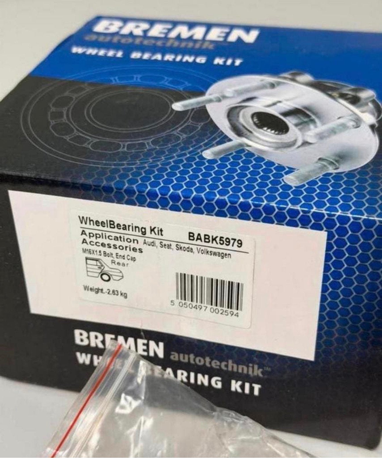 2X set Achterwiellager wiellagers Volkswagen Seat zie adv., Ophalen of Verzenden, H, H, H