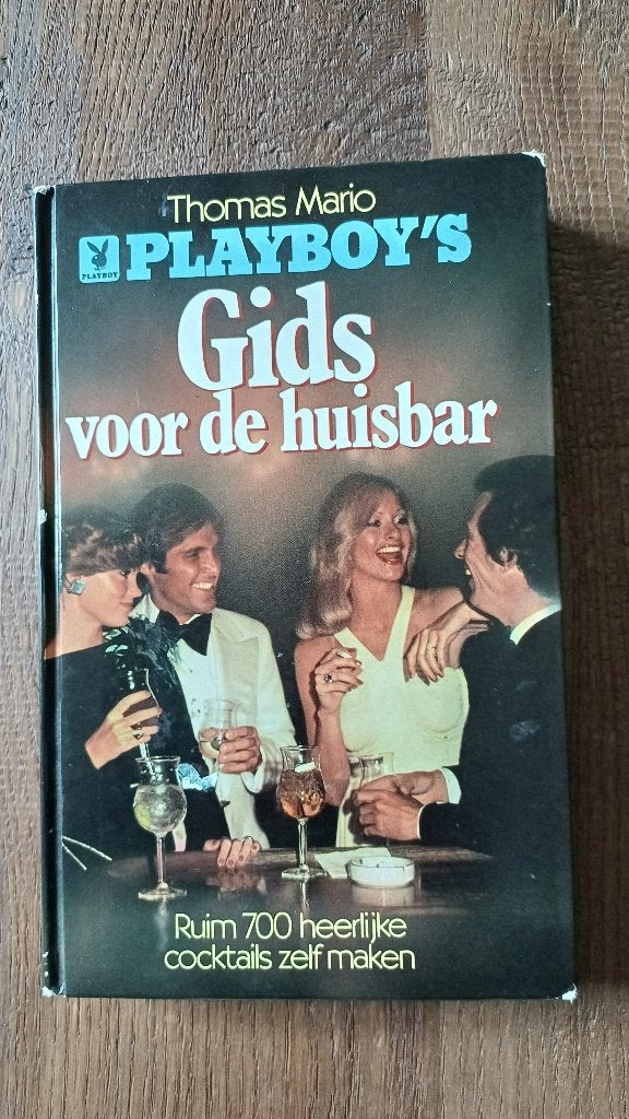 Playboy's Gids voor de huisbar, Boeken, Gelezen, Overige typen, Ophalen of Verzenden, Thomas Mario