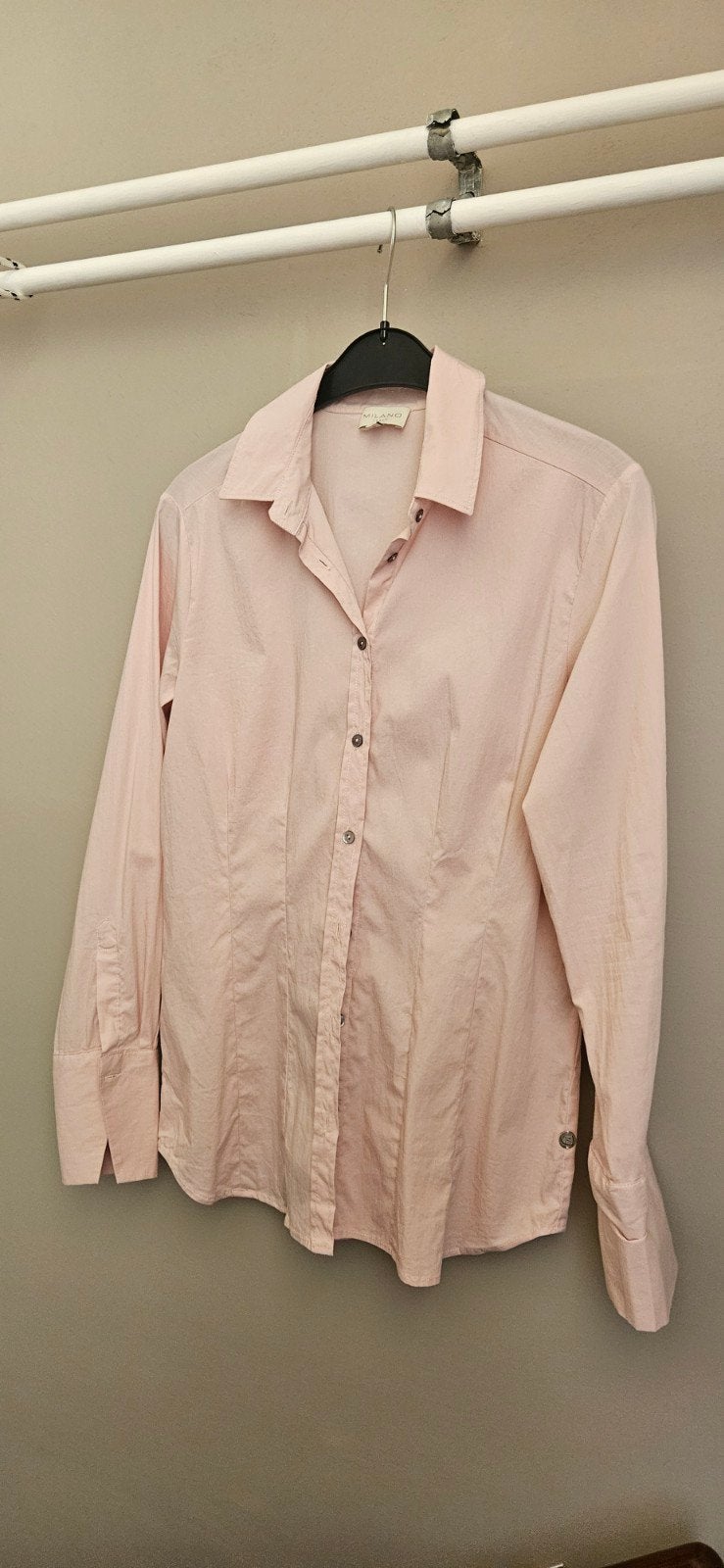 Leuke roze blouse - Maat S, Ophalen of Verzenden, Roze, Maat 36 (S), Gedragen