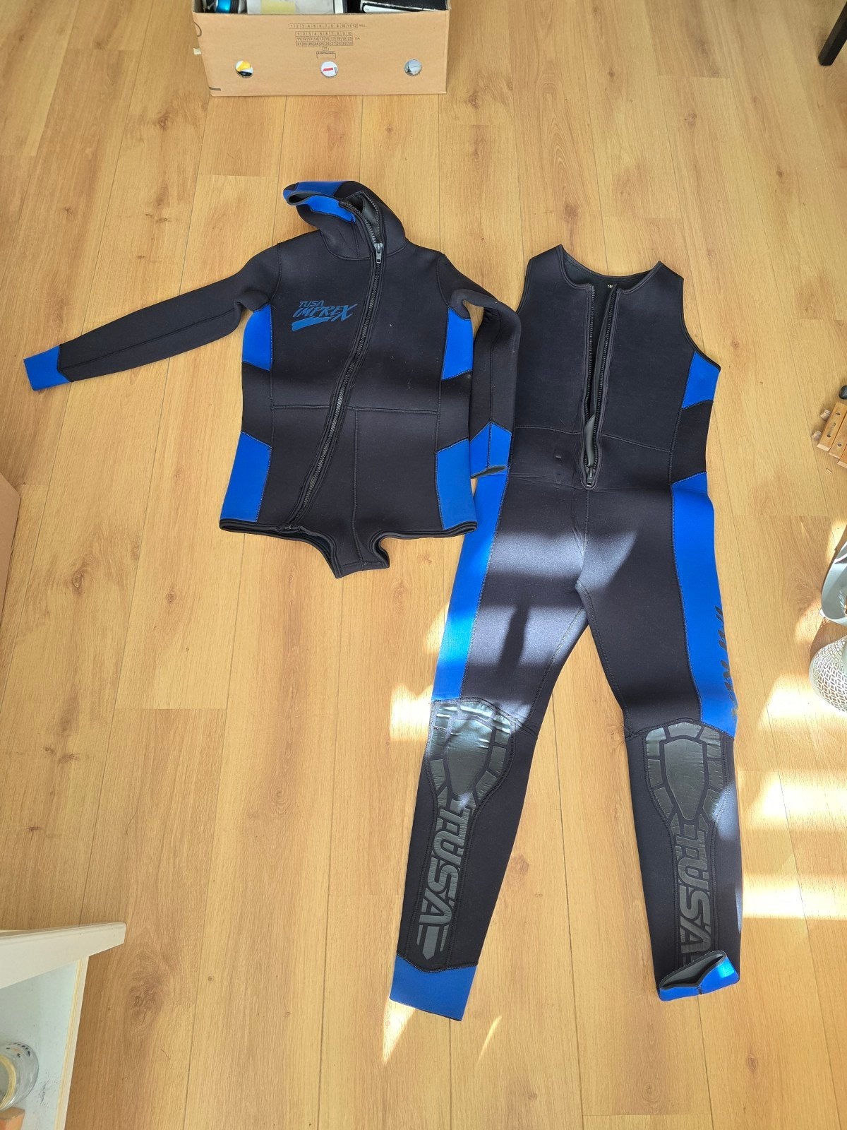 TUSA Imprex tweedelig neopreen duikpak maat 54, Ophalen, Gebruikt, Duikpak