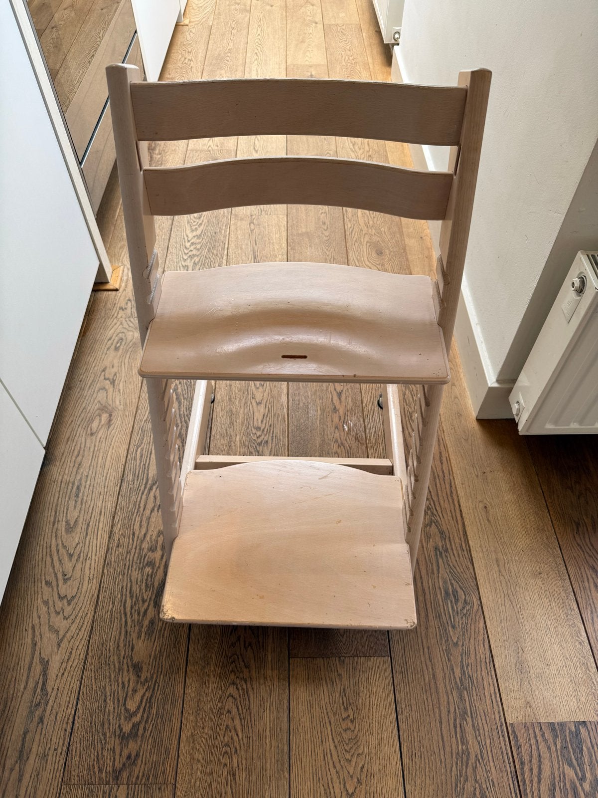 Stokke Trip Trap., Kinderen en Baby's, Kinderstoelen, Ophalen, Gebruikt, Meegroeistoel, Aanschuifbaar