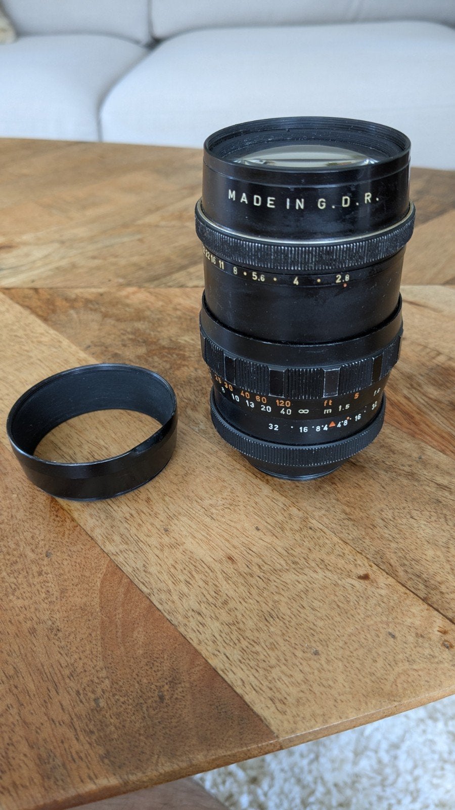 Pentacon 135 2.8 bokeh monster (orestor), Audio, Tv en Foto, Fotografie | Lenzen en Objectieven, Ophalen