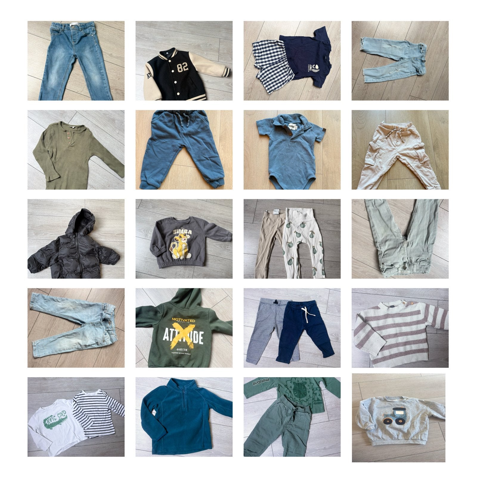 Kledingpakket jongens maat 86/92 herfst/winter, Verzenden, Zo goed als nieuw, Jongen