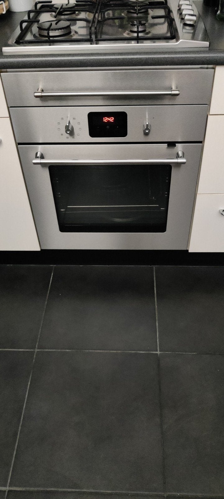 Oven met Ladekast, Ophalen, Inbouw, 55 tot 60 cm, 45 tot 60 cm