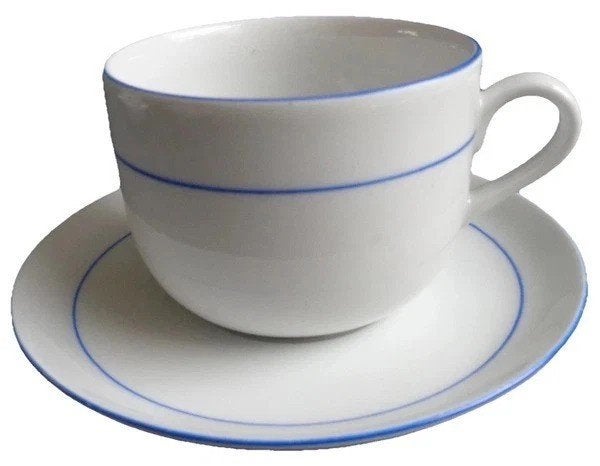 Douwe Egberts Studio Collection 6x kop en schotel wit, Huis en Inrichting, Keuken | Servies, Coolsingel 104, 3011 AG Rotterdam, Netherlands