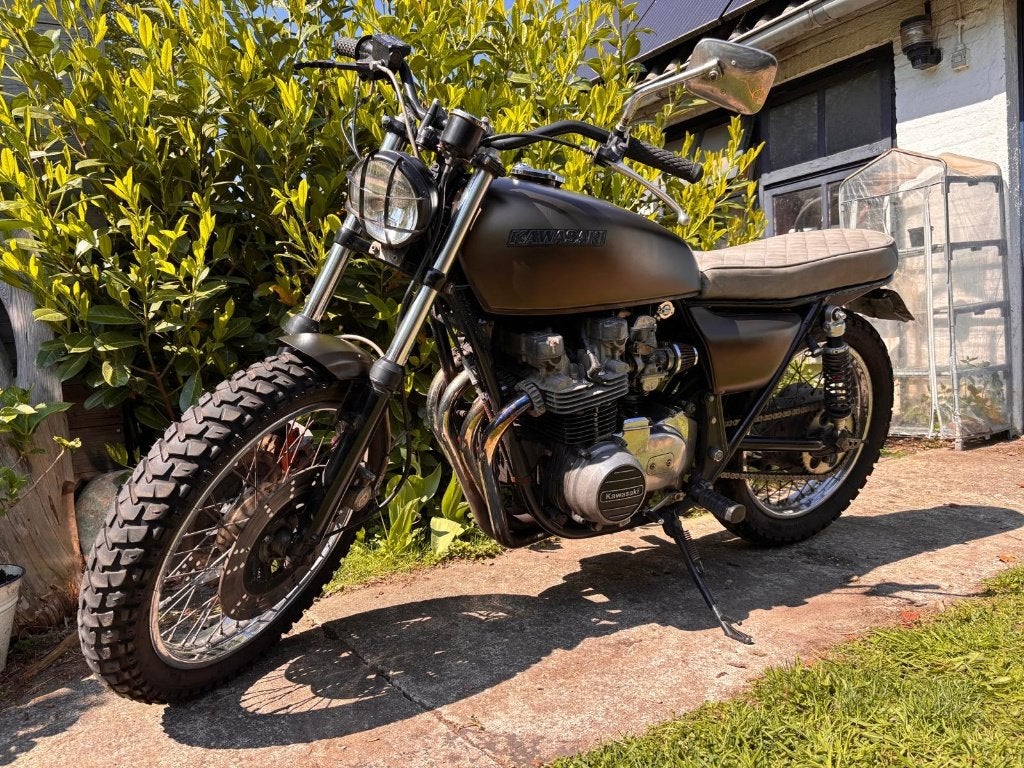 Kawasaki Z 650 uit 1977, Scrambler