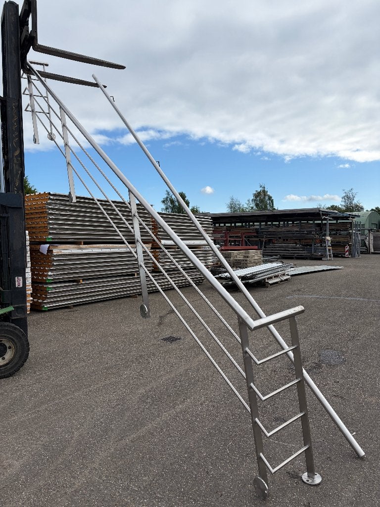 Trapleuning leuning RVS ( 324 ), Huis en Inrichting, Ophalen, Zo goed als nieuw, Nb, Nb