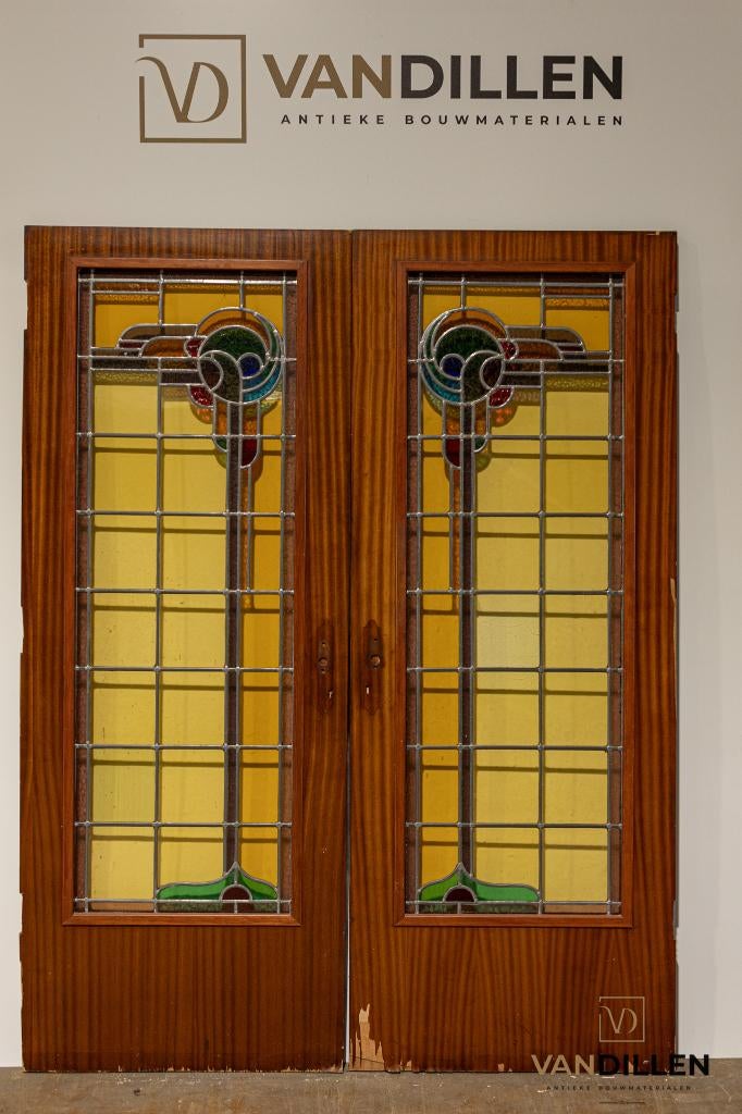 Set ensuite schuifdeuren unieke art deco 209 x 162