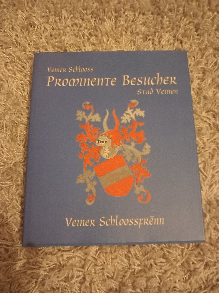 Boek Veiner Schloss Prominente Besucher Stad Veinen, Ophalen of Verzenden, Zo goed als nieuw