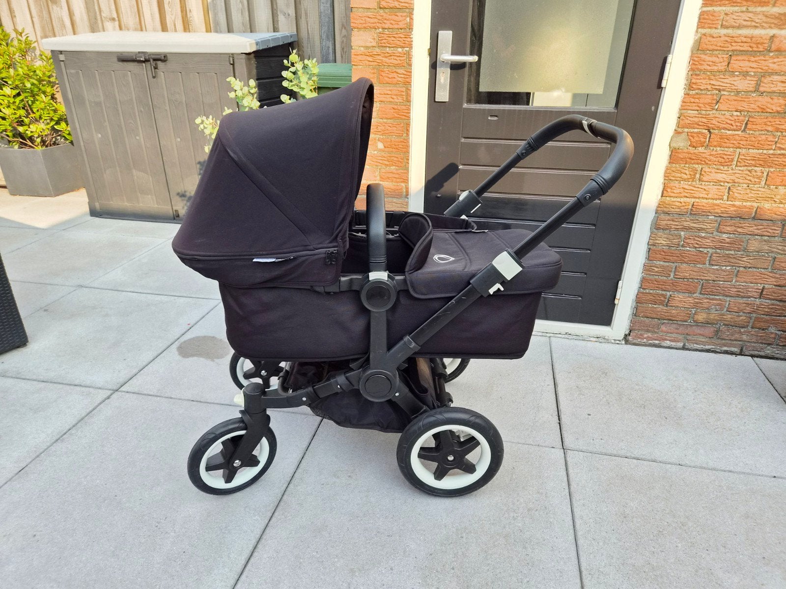Bugaboo Donkey 2 zeer nette staat incl accessoires, Ophalen, Zo goed als nieuw, Bugaboo, Verstelbare duwstang