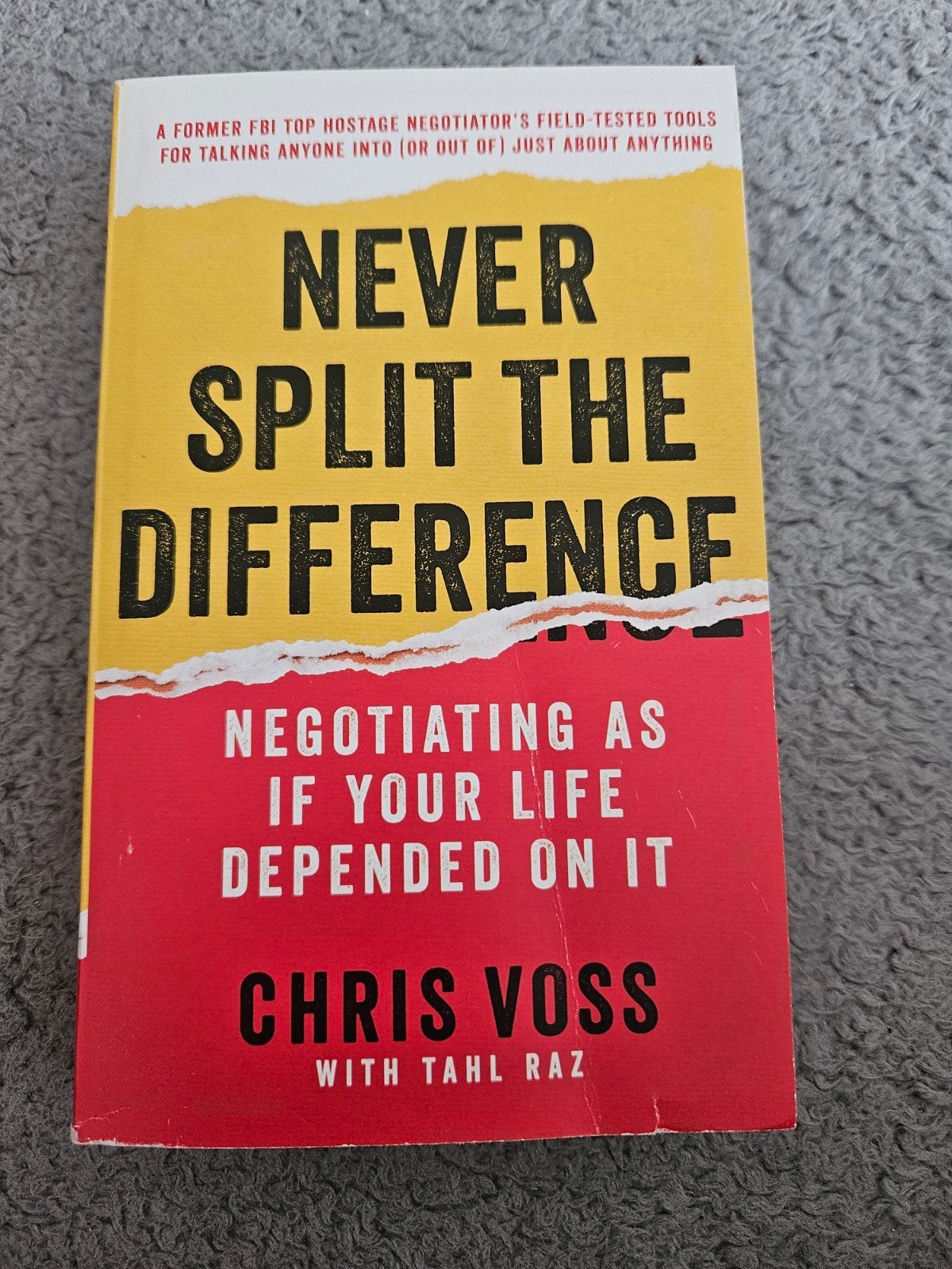 Never Split the Difference - Chris Voss (Engels), Boeken, Chris Voss, Overige uitgevers, Ophalen of Verzenden, Zo goed als nieuw