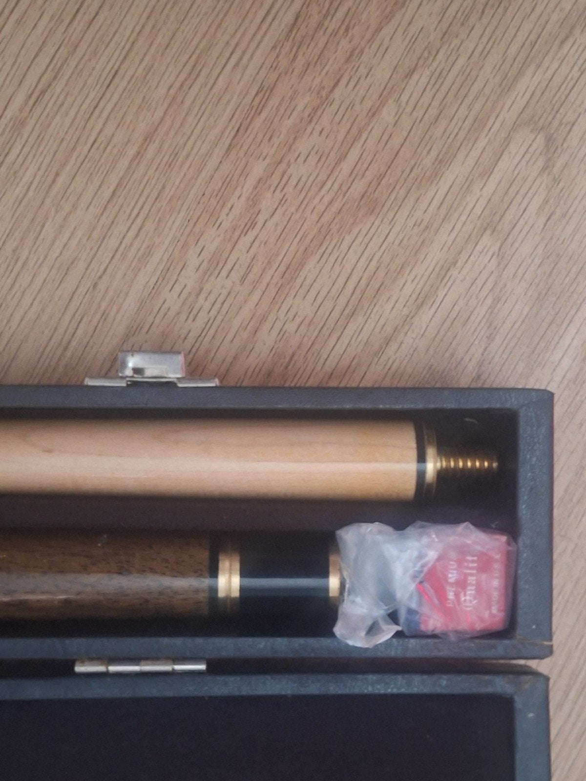 BCE Custom Clubs Poolkeu met Koffer - Zo goed als nieuw, Sport en Fitness, Biljarten en Poolen, Ophalen of Verzenden