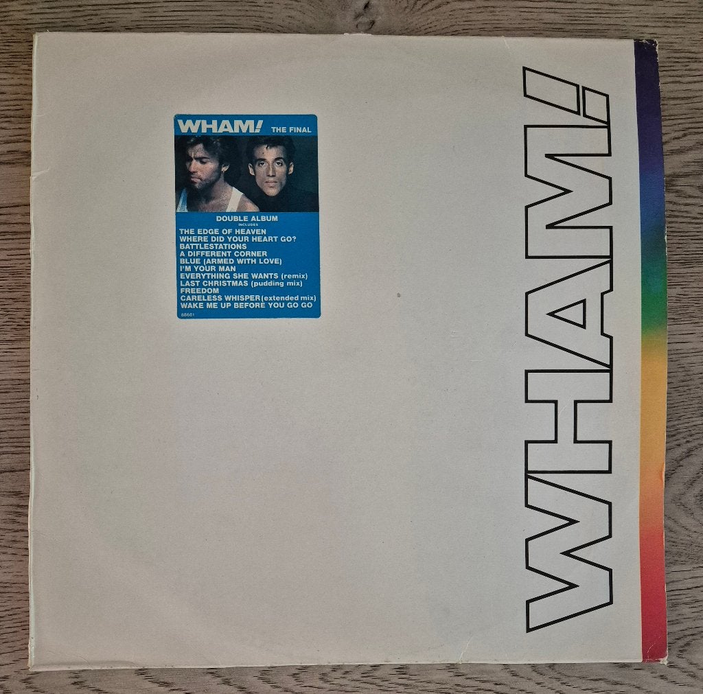 Wham! – The Final (2LP), Cd's en Dvd's, Vinyl | Pop, Ophalen of Verzenden, 1980 - 1989, Gebruikt, 12 inch