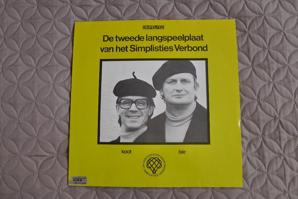 De tweede langspeelplaat van het Simplisties Verbond, Cd's en Dvd's, LP, Cabaret of Kleinkunst, Ophalen of Verzenden, Zo goed als nieuw