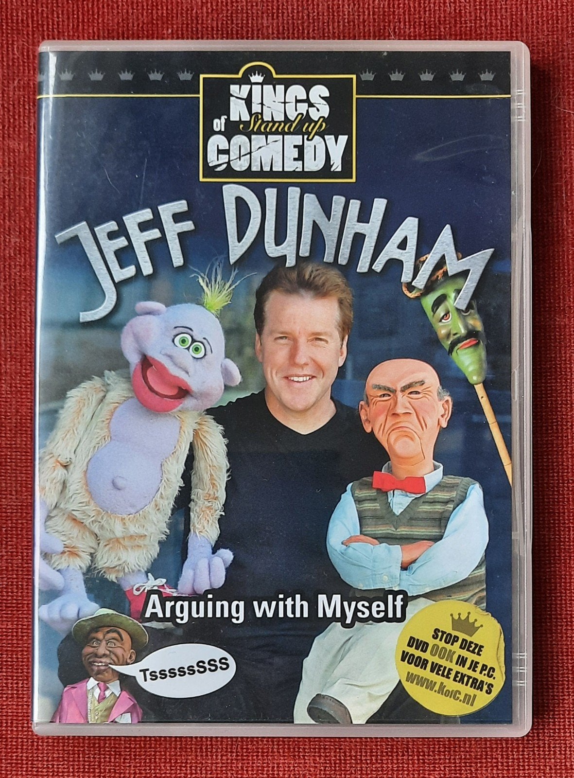 Jeff Dunham = DVD = Arguing with Myself = Stand up Comedy, Cd's en Dvd's, Alle leeftijden, Ophalen of Verzenden, Zo goed als nieuw