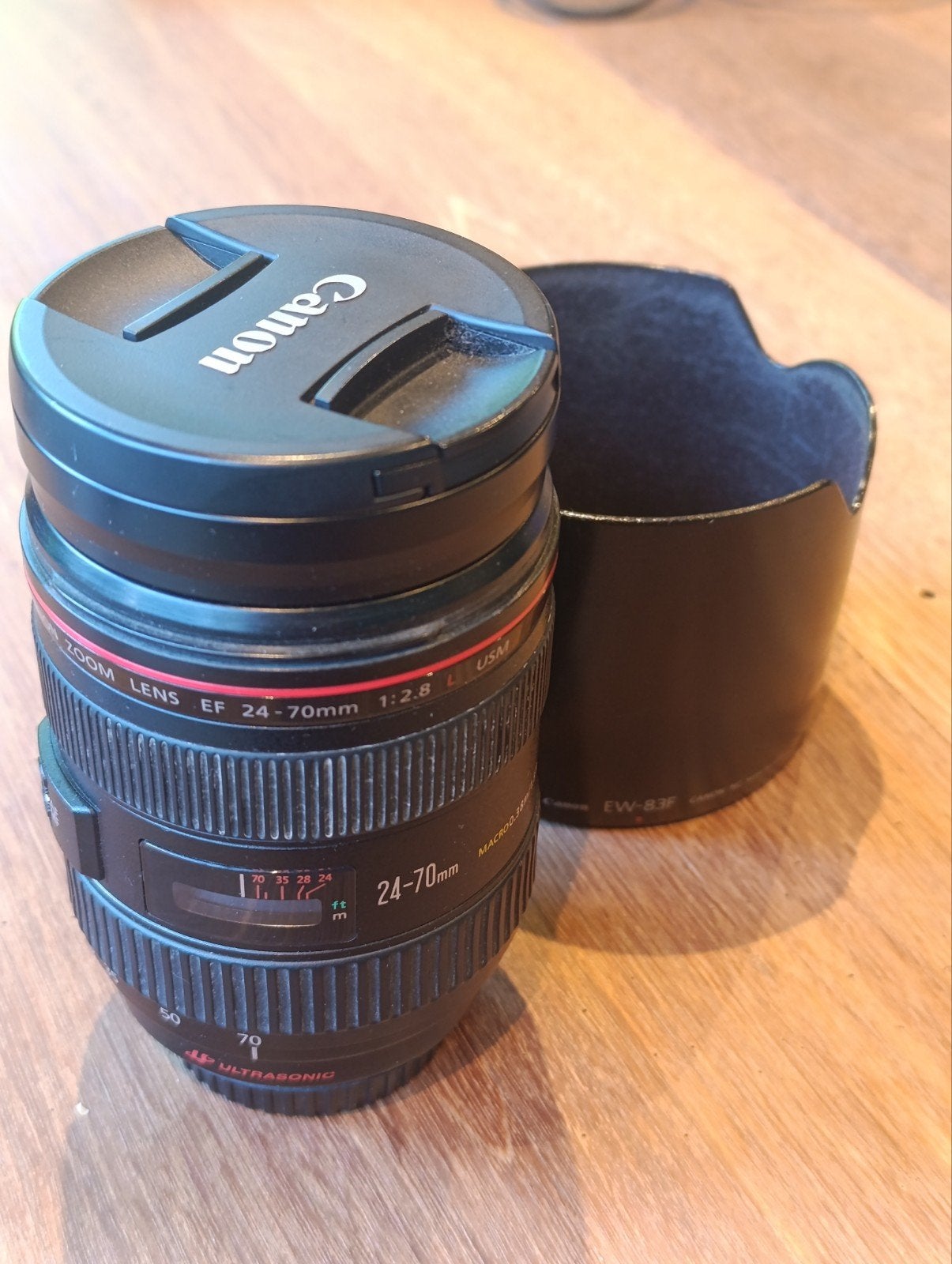 Canon EF 24-70 2.8 L USM, Audio, Tv en Foto, Fotografie | Lenzen en Objectieven, Ophalen, Gebruikt, Canon, Standaardlens