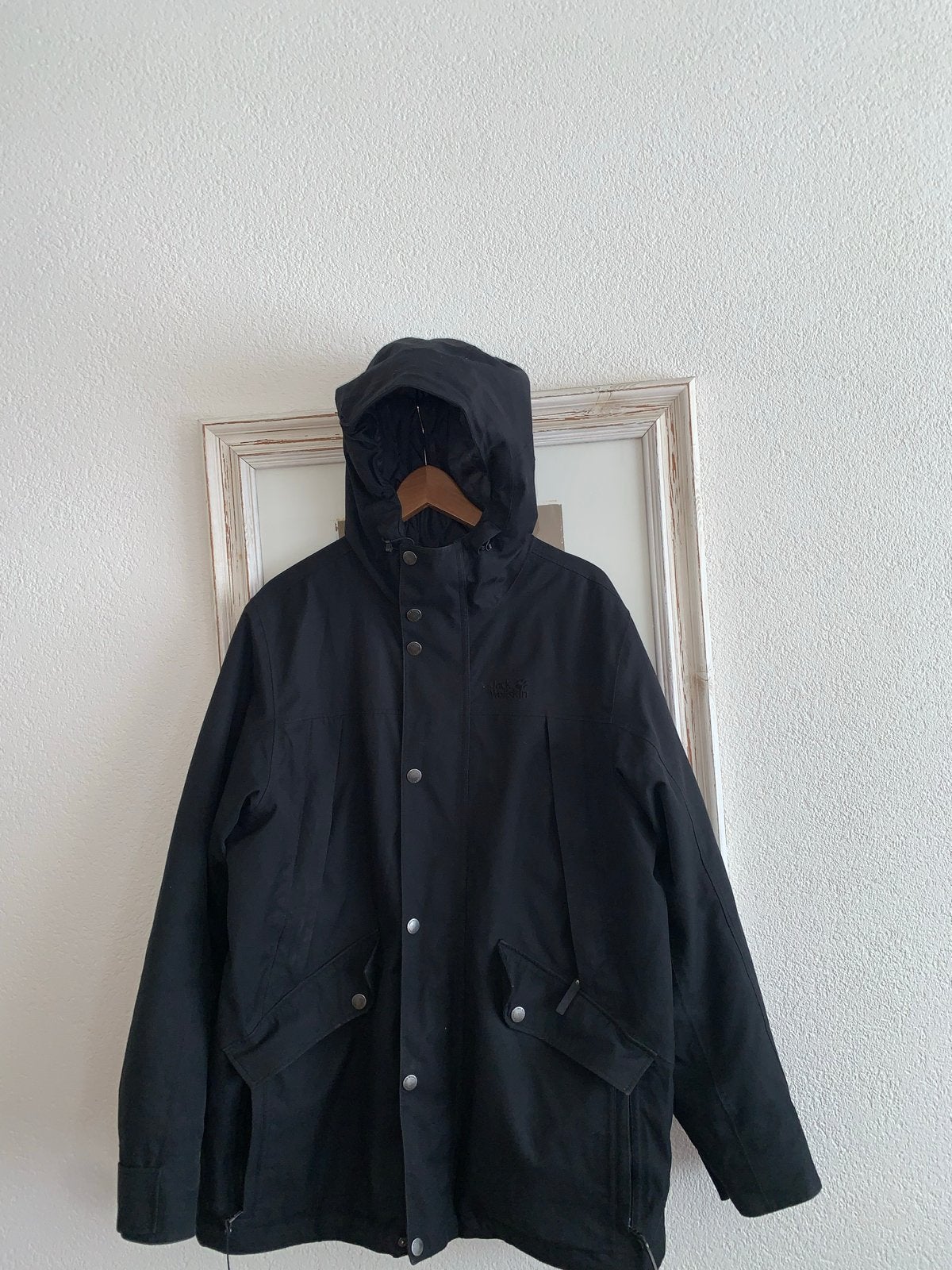 Jack Wolfskin Texapore Ecosphere Microguard Zwart, Ophalen of Verzenden, Zo goed als nieuw, Maat 52/54 (L), Zwart