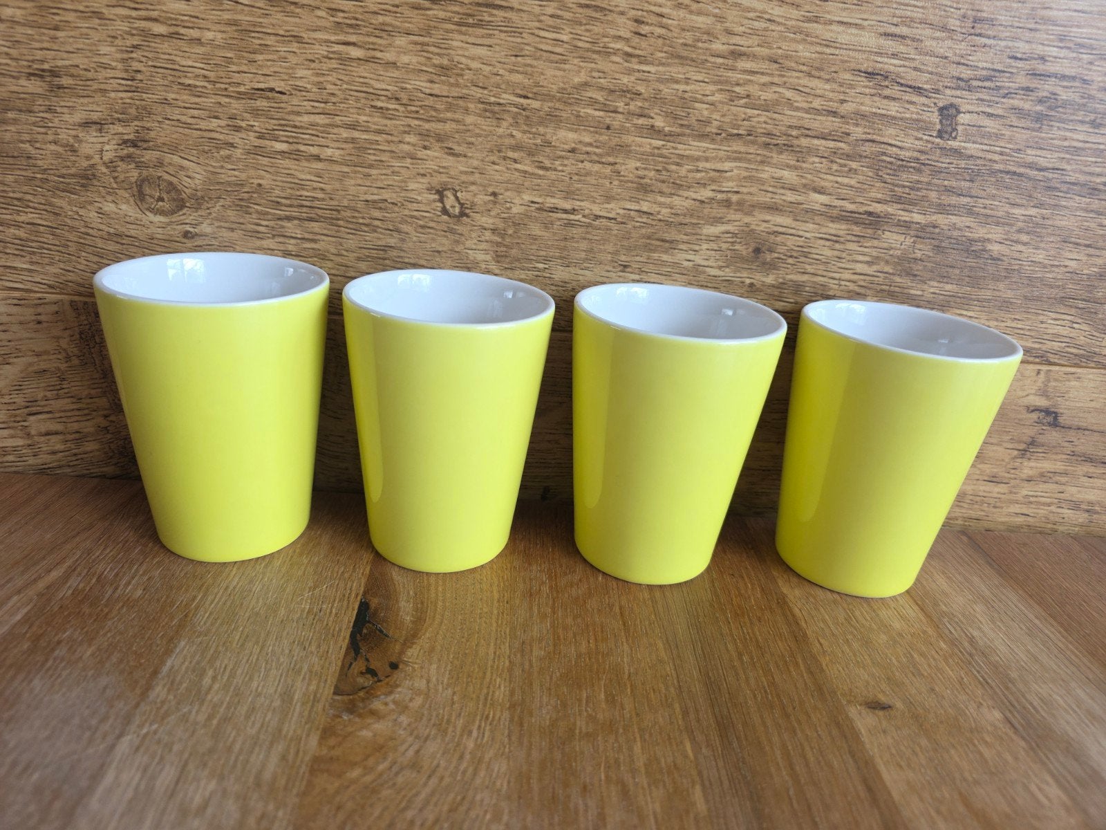 Hema Koffiebekers 4x, Hema, Keramiek, Ophalen of Verzenden, Zo goed als nieuw