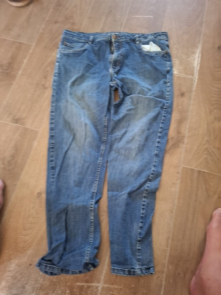 spijkerbroek 42/32, Ophalen of Verzenden, Zo goed als nieuw, Blauw, Pilot