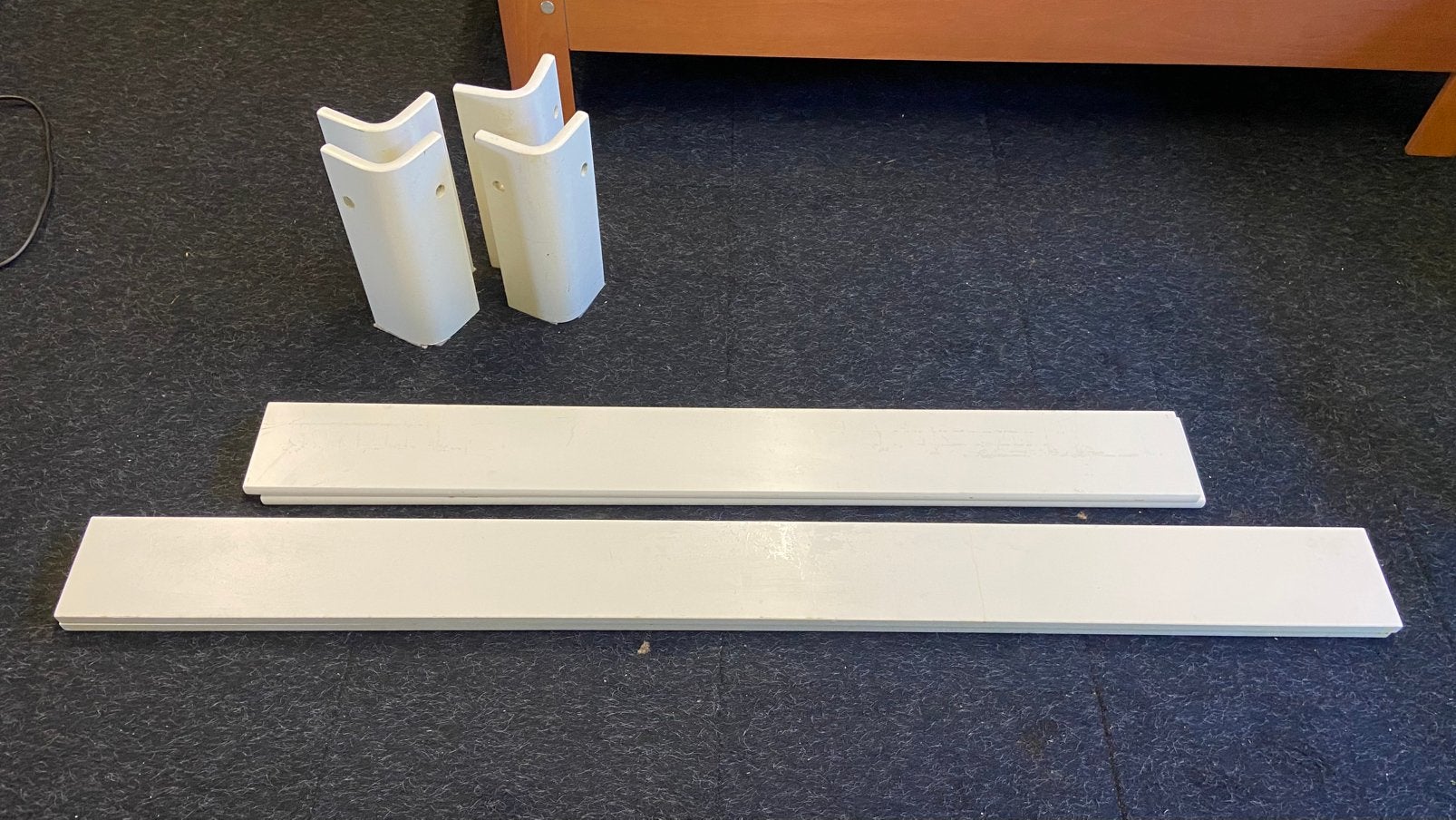 Bedframe auping auronde 1000 bedombouw ombouw, Ophalen, Gebruikt, Wit, Tweepersoons