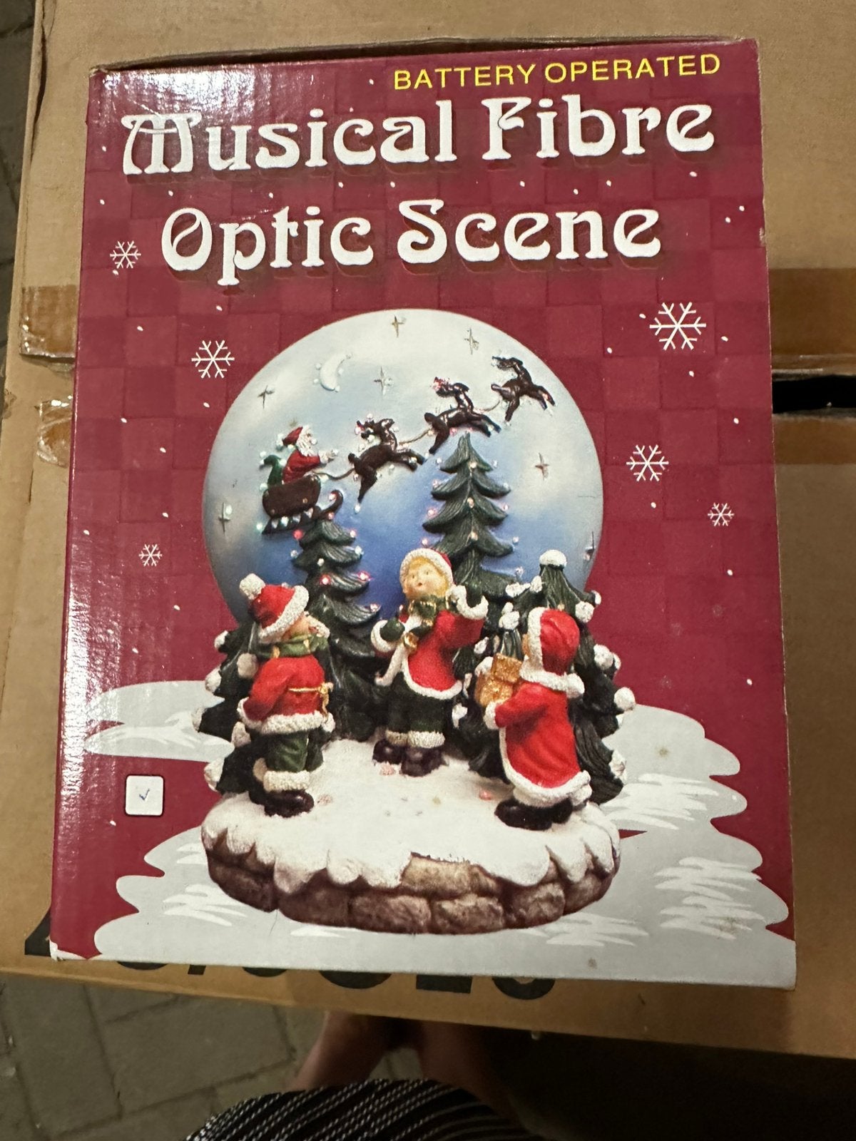 Kerstdecoratie, Diversen, Ophalen of Verzenden, Zo goed als nieuw