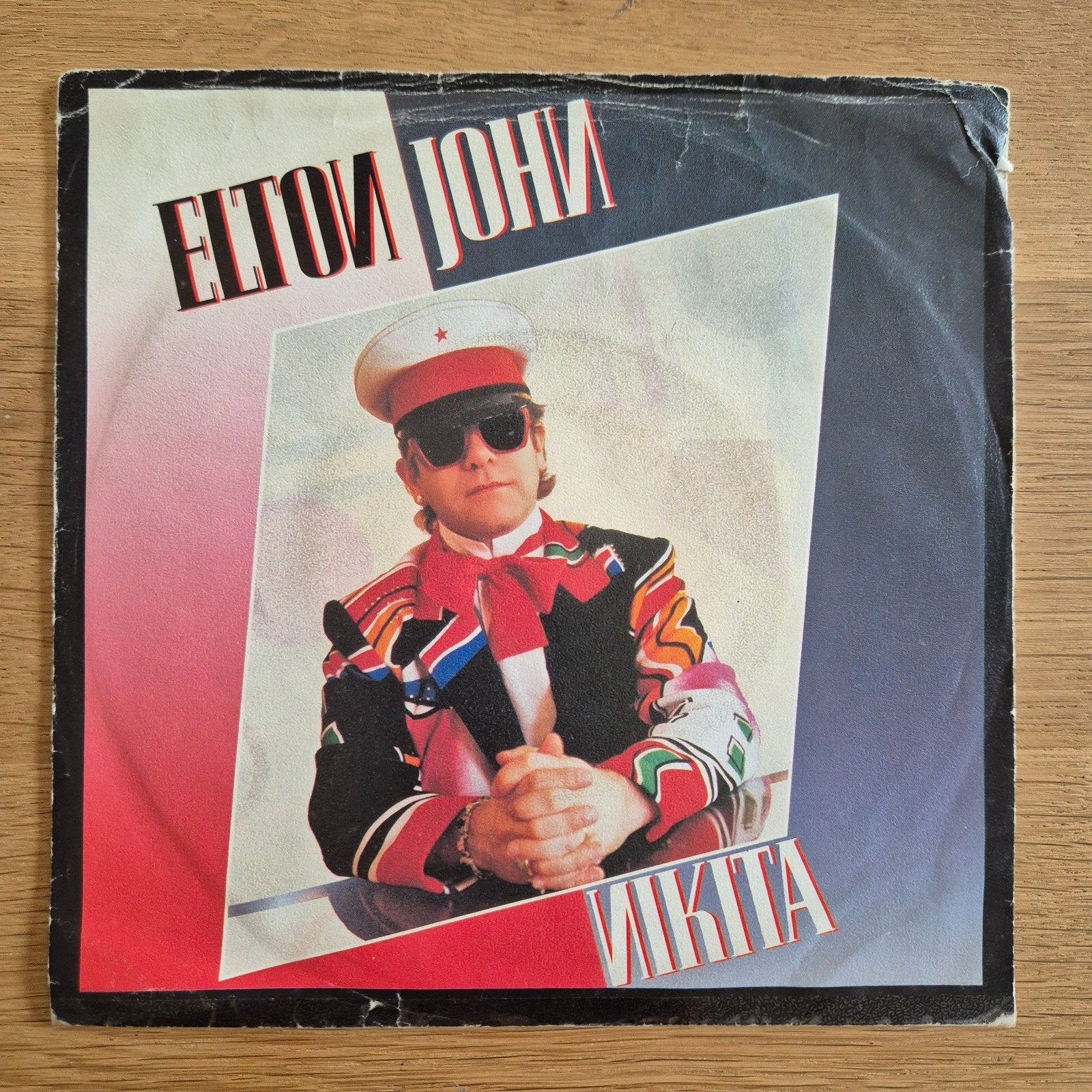 Elton John - Nikita / The Man Who Never Died (Vinyl Single), Gebruikt, 7 inch, Ophalen of Verzenden, Pop