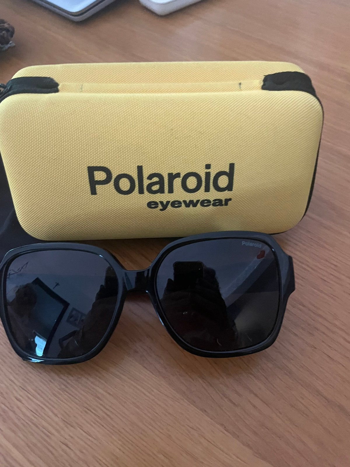 Zgan Polaroid overzetbril. Modern., Ophalen of Verzenden, Zo goed als nieuw, Zwart, Overige merken