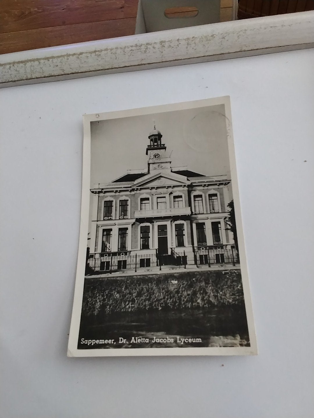 Oude ansichtkaart Sappemeer, Dr. Aletta Jacobs Lyceum, Ophalen of Verzenden, Voor 1920, Gelopen, Groningen
