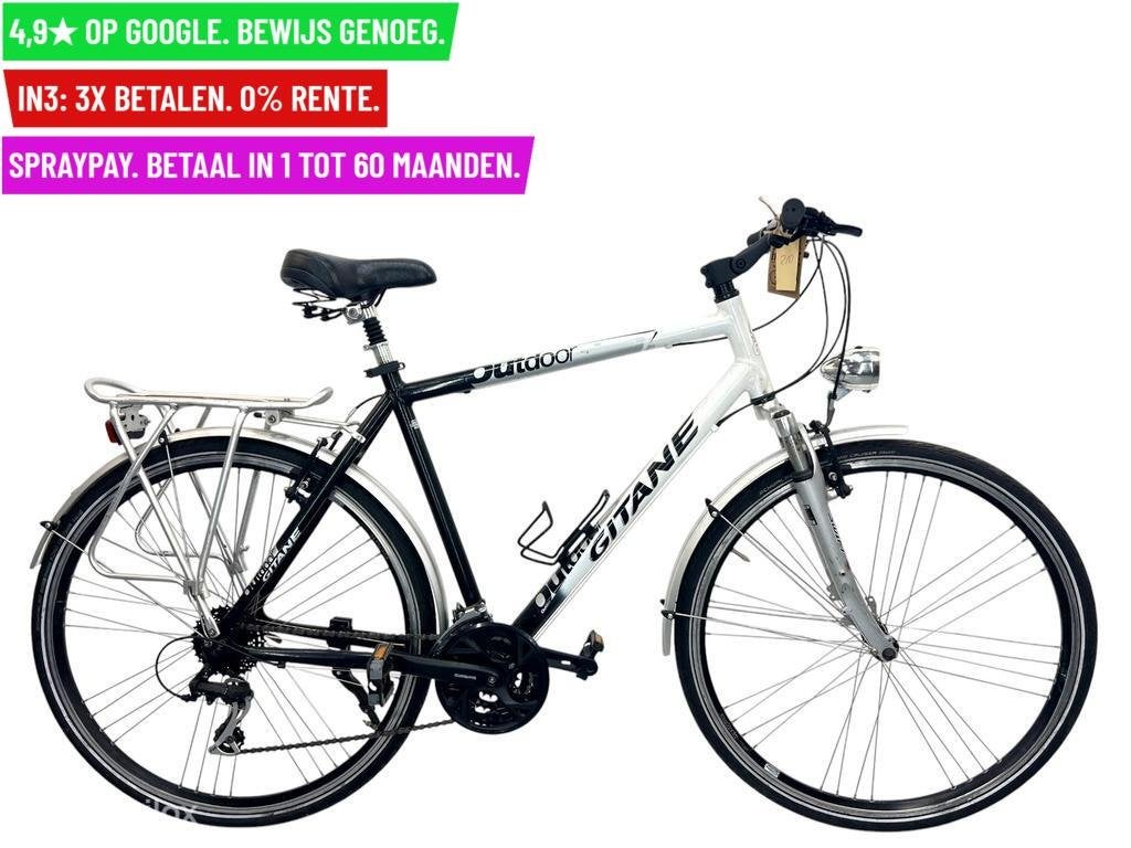 Herenfiets Gitane Outdoor 28"/54cm/24ver - Garantie/Levering, Fietsen en Brommers, Fietsen | Heren | Herenfietsen, 9713 Bv Groningen