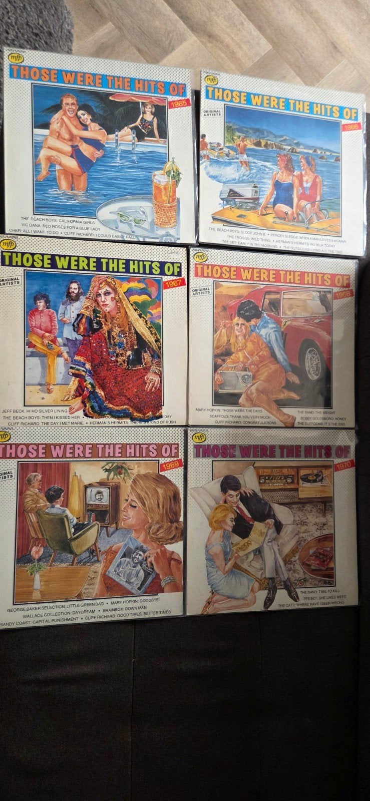 Those Were The Hits Of - Jaren '60 en '70, LP, Ophalen of Verzenden, Zo goed als nieuw, Pop