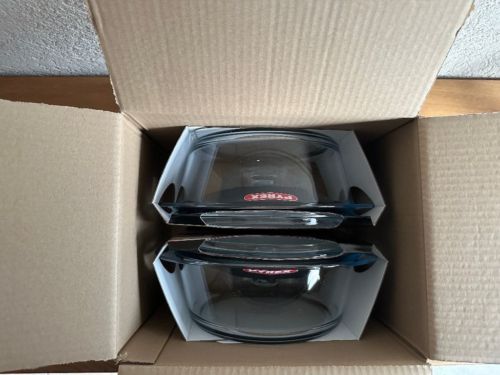 Pyrex ovenschalen 2 stuks nieuw, Huis en Inrichting, Keuken | Keukenbenodigdheden, Overige typen, Ophalen of Verzenden, Nieuw