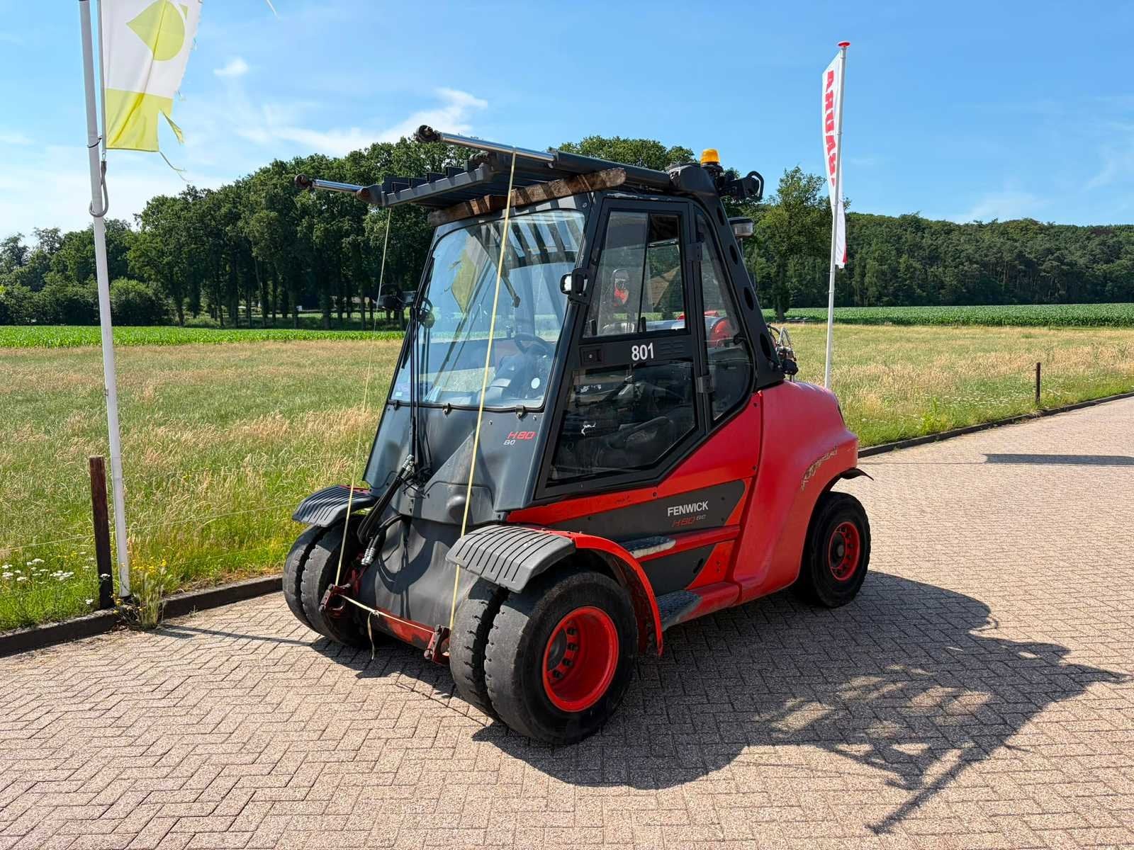 Linde - 2017 - H 80-900T evo - Vorkheftruck, LPG, Heftruck, Linde