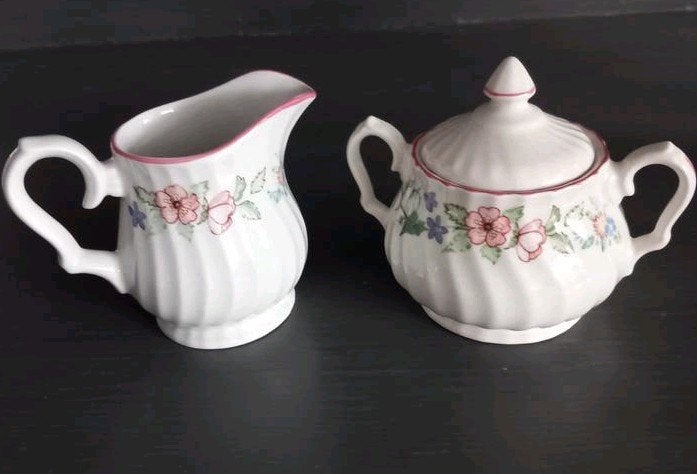 Woods & Sons Springfields Suikerpot en melkkannetje Nieuw, Ophalen of Verzenden
