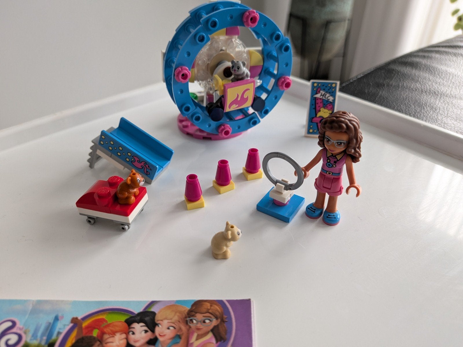 LEGO Friends 41383 Olivia's hamsterspeelplaats, Lego, Friends, Ophalen of Verzenden, Zo goed als nieuw