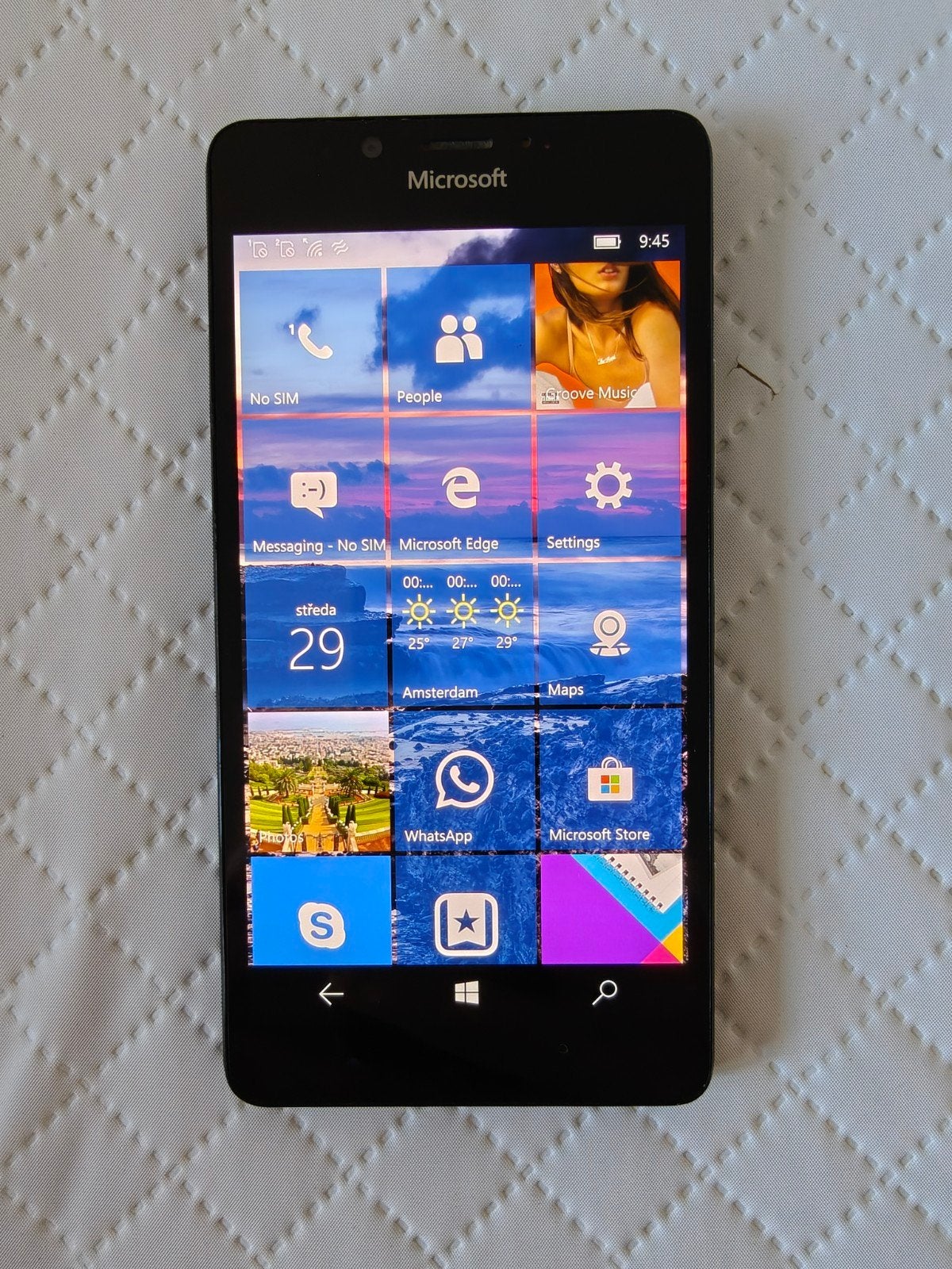Microsoft Lumia 950, Gebruikt, Overige modellen, Zwart, Touchscreen