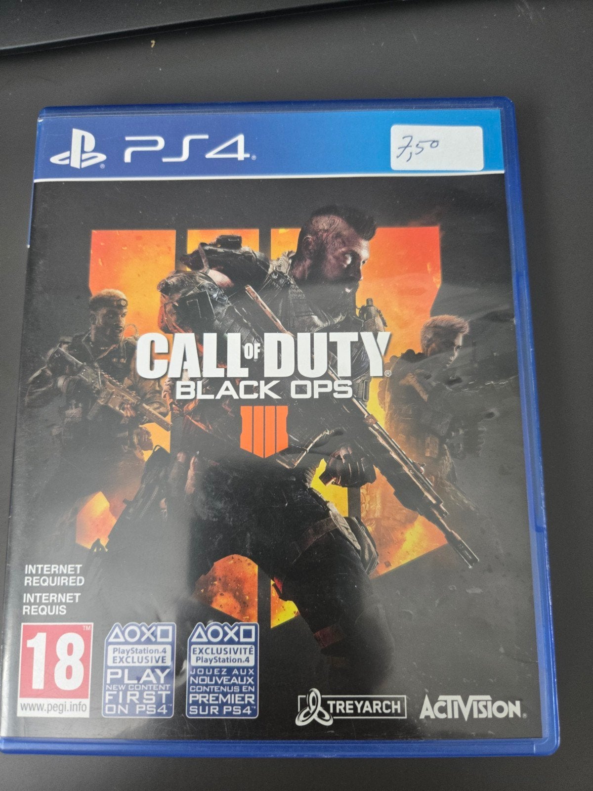 Call of duty Black ops 4, Vanaf 18 jaar, Shooter, Ophalen of Verzenden, Zo goed als nieuw