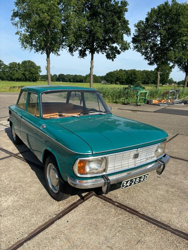 NSU 1200 1.2 1971 Groen, Achterwielaandrijving, 4 cilinders, 1177 cc, Origineel Nederlands