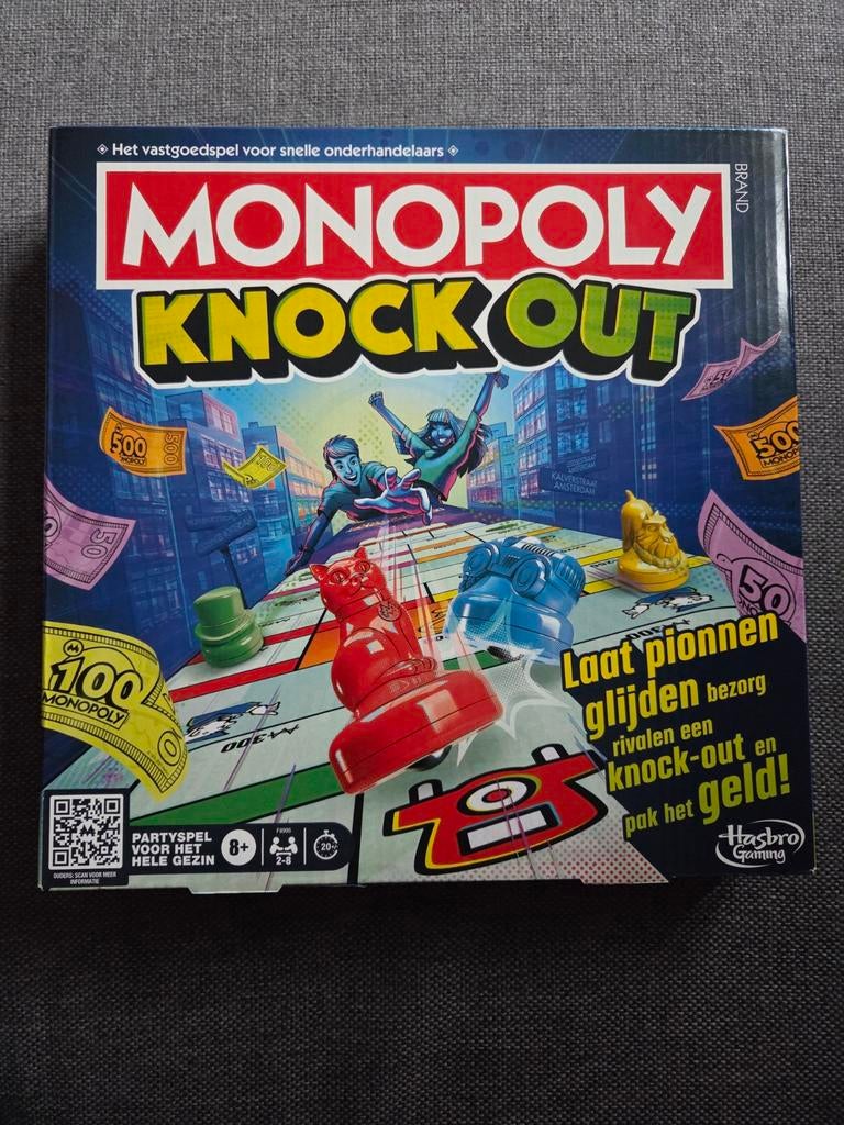 Monopoly Knock Out nieuw, Ophalen of Verzenden, Nieuw