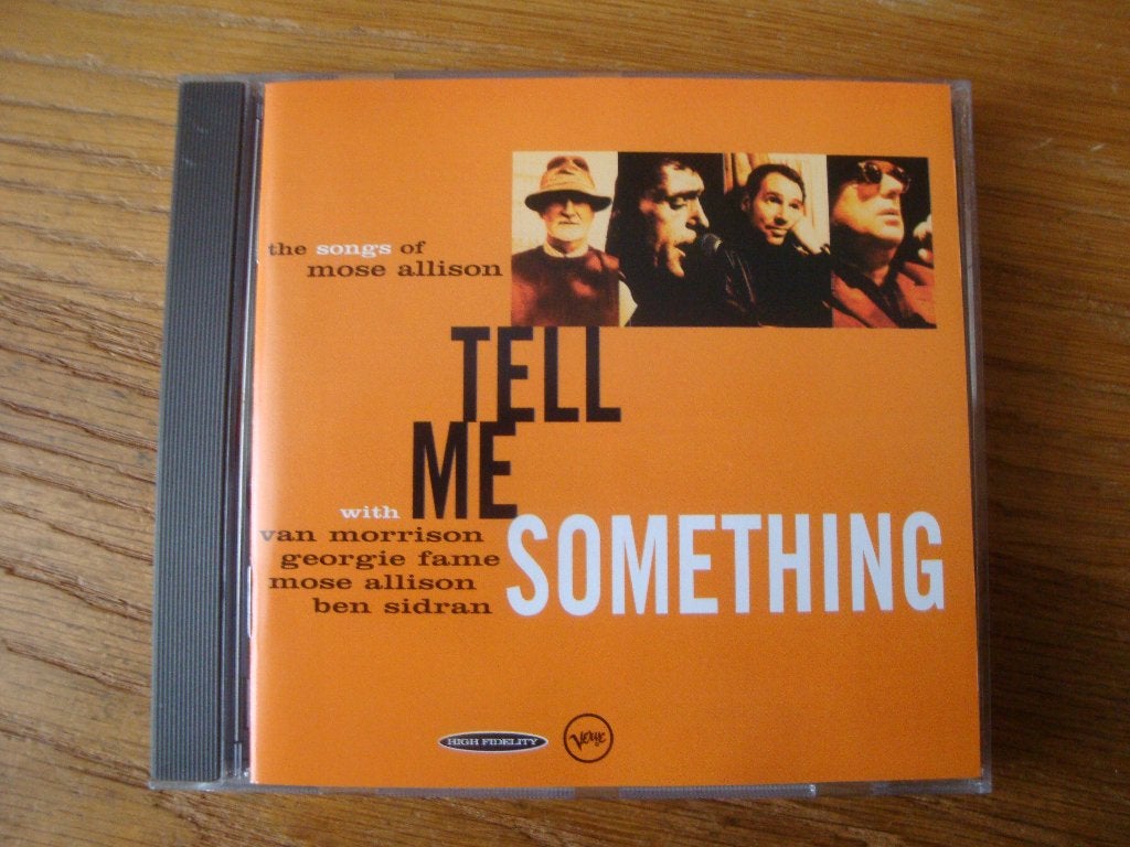 Tell Me Something - The Songs of Mose Allison (Van Morrison), Inclusief boekje, Overige genres, Ophalen of Verzenden, Zo goed als nieuw