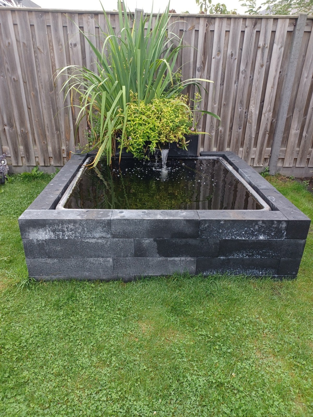 polyester vijverbak/quarantaine bak/opvangbak, Tuin en Terras, Ophalen of Verzenden, Gebruikt