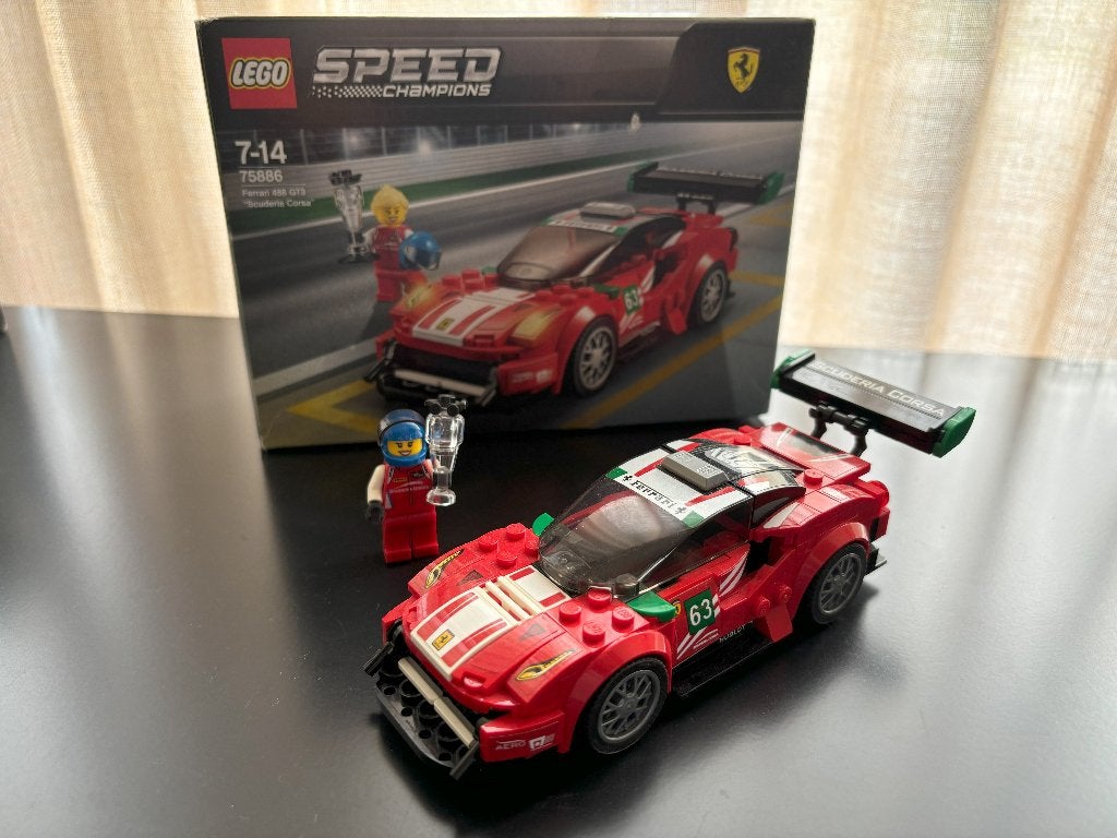 Lego Speed Champions: Ferrari, McLaren, Chevrolet (4 sets), Kinderen en Baby's, Speelgoed | Duplo en Lego, Lego, Compleet, Zo goed als nieuw