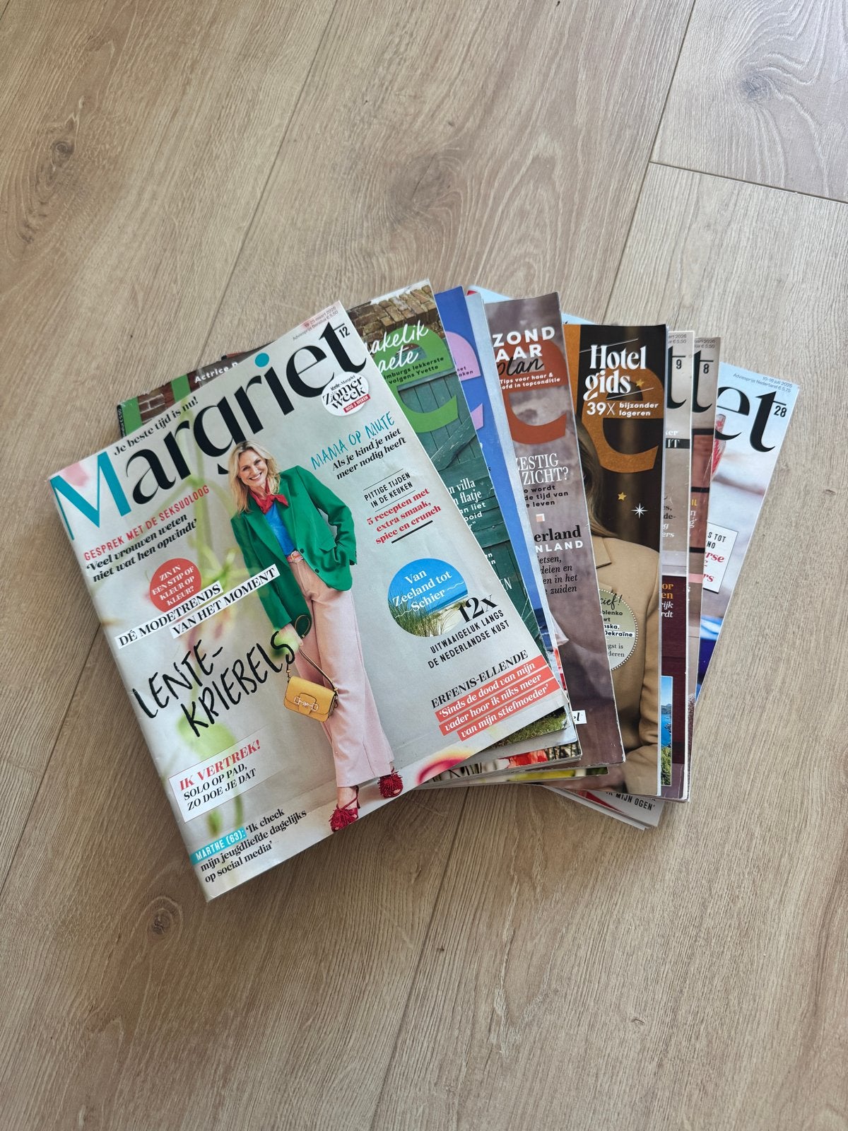 12x Margriet en Libelle tijdschriften, Boeken, Tijdschriften en Kranten, Ophalen, Gelezen, Damesbladen