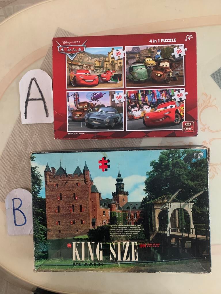 Diverse legpuzzel,jumbo king&size puzzel/puzzle, Ophalen of Verzenden, 500 t/m 1500 stukjes, Zo goed als nieuw, Legpuzzel