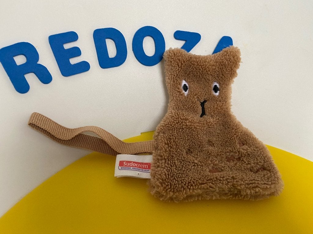 K3943 sudocrem snoozababy beer beertje, Ophalen of Verzenden, Zo goed als nieuw, Beer