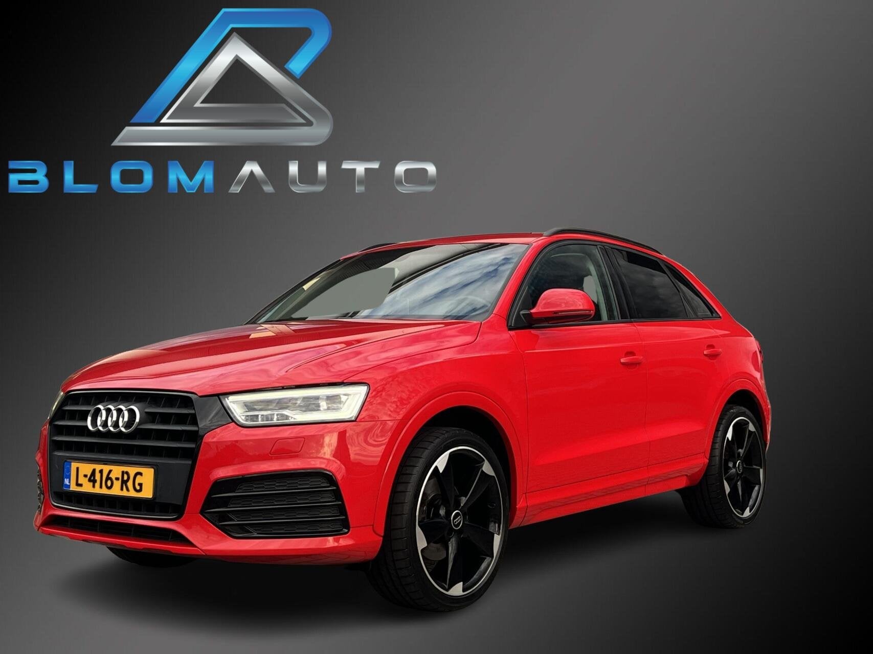 Audi Q3 1.4 TFSI CoD CARPLAY+SPORTLEDER+EL TREKH+STOELVERW, Auto's, 1380 kg, 4 cilinders, 150 pk, Leder